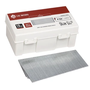 18 Gauge Brad Nails, 6000 Counts 2-inch 18 GA Brad Nails, Galvanized Nails for Nail Gun, Finishing Nail Gun Nails for Pneumatic, Electric Brad Nailer Gun 18 Gauge Brad Nails, 6000 Counts 2-inch 18 GA Brad Nails, Galvanized Nails for Nail Gun, Finishing Nail Gun Nails for Pneumatic, Electric Brad Nailer Gun
