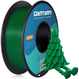 PETG Filament 1.75mm 1kg (2.2lb), Green PETG Filament for 3D Printer, High Precision, Strong Toughness, Moistureproof, Odorless, Green PETG Filament 1.75mm 1kg (2.2lb), Green PETG Filament for 3D Printer, High Precision, Strong Toughness, Moistureproof, Odorless, Green