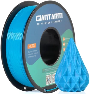 PETG Filament 1.75mm 1kg (2.2lb), Blue PETG Filament for 3D Printer, ±0.02mm Accuracy, High Precision, Strong Toughness, Neatly Wound & Moistureproof, Non-Clogging&Non-Stringing, Water Blue PETG Filament 1.75mm 1kg (2.2lb), Blue PETG Filament for 3D Printer, ±0.02mm Accuracy, High Precision, Strong Toughness, Neatly Wound & Moistureproof, Non-Clogging&Non-Stringing, Water Blue