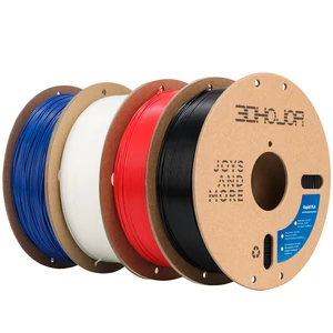 High Speed Printer Filament 1.75mm 1kg*4 Cardboard Spool Rapid PLA to 5X Faster Printing Filament PLA Dimensional Accuracy +/- 0.02 mm Fits for Most FDM 3D Printer -Black, White, Blue, Red High Speed Printer Filament 1.75mm 1kg*4 Cardboard Spool Rapid PLA to 5X Faster Printing Filament PLA Dimensional Accuracy +/- 0.02 mm Fits for Most FDM 3D Printer -Black, White, Blue, Red