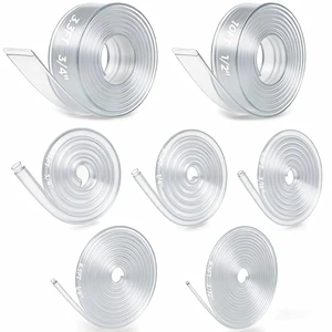 7-Size Heat Shrink Tubing Roll Kit: 4:1 Adhesive Lined, 54 Ft Marine Grade Waterproof, Insulated Sealed, Oil-Proof & Wear-Resistant, for Home Use & Industrial Applications (Clear) 7-Size Heat Shrink Tubing Roll Kit: 4:1 Adhesive Lined, 54 Ft Marine Grade Waterproof, Insulated Sealed, Oil-Proof & Wear-Resistant, for Home Use & Industrial Applications (Clear)