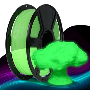 Rapid PLA Filament 1.75mm Luminous Green, 500mm/s High Speed Printing, Glow in the Dark 3D Printer Filament 1kg Spool, Dimensional Accuracy +/- 0.02mm, Brilliant, Long-Lasting Glow Rapid PLA Filament 1.75mm Luminous Green, 500mm/s High Speed Printing, Glow in the Dark 3D Printer Filament 1kg Spool, Dimensional Accuracy +/- 0.02mm, Brilliant, Long-Lasting Glow