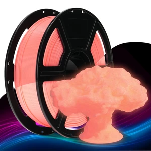 Rapid PLA Filament 1.75mm Luminous Red, 500mm/s High Speed Printing, Glow in the Dark 3D Printer Filament 1kg Spool, Dimensional Accuracy +/- 0.02mm, Brilliant, Long-Lasting Glow Rapid PLA Filament 1.75mm Luminous Red, 500mm/s High Speed Printing, Glow in the Dark 3D Printer Filament 1kg Spool, Dimensional Accuracy +/- 0.02mm, Brilliant, Long-Lasting Glow