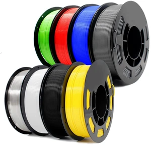 PETG Filament 1.75mm 250g*8 Spool Multi Color Low Warping High Toughness 3D Printer Filament for Most FDM 3D Printers PETG Filament 1.75mm 250g*8 Spool Multi Color Low Warping High Toughness 3D Printer Filament for Most FDM 3D Printers
