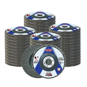 48 Pack Flap Disc 80 Grit 4.5" x 7/8-Inch Sanding Disc Bevel Type #29 Premium and Industrial Grade Angle Grinder Grinding Wheel High Performance Edge Grinding 48 Pack Flap Disc 80 Grit 4.5" x 7/8-Inch Sanding Disc Bevel Type #29 Premium and Industrial Grade Angle Grinder Grinding Wheel High Performance Edge Grinding