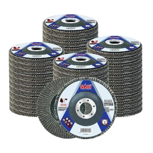 48 Pack Flap Disc 40 Grit 4.5" x 7/8-Inch Sanding Disc Bevel Type #29 Premium and Industrial Grade Angle Grinder Grinding Wheel High Performance Edge Grinding 48 Pack Flap Disc 40 Grit 4.5" x 7/8-Inch Sanding Disc Bevel Type #29 Premium and Industrial Grade Angle Grinder Grinding Wheel High Performance Edge Grinding