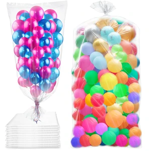 10 Pcs 98.4 x 59 Inches Clear Large Balloon Bags for Transport Christmas Tree Disposal and Storage Bag, Balloon Drop Bag, Giant Carrying Storage Bags for Wedding Birthday Party Supplies 10 Pcs 98.4 x 59 Inches Clear Large Balloon Bags for Transport Christmas Tree Disposal and Storage Bag, Balloon Drop Bag, Giant Carrying Storage Bags for Wedding Birthday Party Supplies
