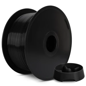 PLA Filament 1.75mm Black 3KG, Clog-Free 3D Printer Filament Dimensional Accuracy +/- 0.02mm, Large Spool(6.6lbs) PLA 3D Printing Filament PLA Filament 1.75mm Black 3KG, Clog-Free 3D Printer Filament Dimensional Accuracy +/- 0.02mm, Large Spool(6.6lbs) PLA 3D Printing Filament