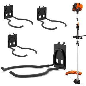 4 Pack Ring Style Pegboard Weed Eater Hanger for 1/4 Inch Boards Tool Hooks with 66 lb Capacity for String Trimmers, Leaf Blowers, Vacuums, Hoses and Garden Tools 4 Pack Ring Style Pegboard Weed Eater Hanger for 1/4 Inch Boards Tool Hooks with 66 lb Capacity for String Trimmers, Leaf Blowers, Vacuums, Hoses and Garden Tools