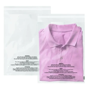 200 Count 11x14 Inch Self Seal Clear Poly Bags with Suffocation Warning for Packaging Clothing, T Shirts, Decorative Wrappers and More with Permanent Adhesive(1.5mil) 200 Count 11x14 Inch Self Seal Clear Poly Bags with Suffocation Warning for Packaging Clothing, T Shirts, Decorative Wrappers and More with Permanent Adhesive(1.5mil)
