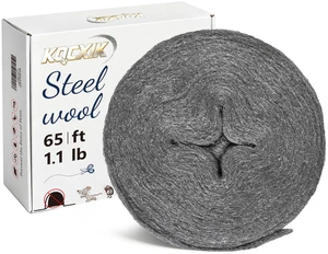 Steel Wool Mice Control, #00 Steel Wool, 65FT (1.1LB) Fine Keep Mouse Away from Holes, Barrier and Gap Filler for Home, Wall, Garden, Kitchen, Pipeline in Garage Steel Wool Mice Control, #00 Steel Wool, 65FT (1.1LB) Fine Keep Mouse Away from Holes, Barrier and Gap Filler for Home, Wall, Garden, Kitchen, Pipeline in Garage
