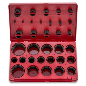 407 Rubber O-Ring Assortment Kit, Buna-N Gasket Sealing Rings and Replacement O-Rings, 32 SAE Sizes, 407-Piece Kit 407 Rubber O-Ring Assortment Kit, Buna-N Gasket Sealing Rings and Replacement O-Rings, 32 SAE Sizes, 407-Piece Kit