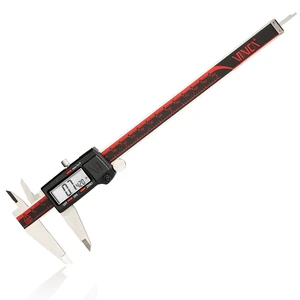 IP54 Grade Digital Caliper, DCLA-0805 8 Inch/200mm, Inch/Millimeter/Fractions Conversion, Stainless Steel, Large LCD Screen IP54 Grade Digital Caliper, DCLA-0805 8 Inch/200mm, Inch/Millimeter/Fractions Conversion, Stainless Steel, Large LCD Screen