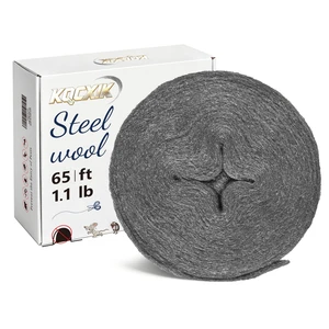 Steel Wool Mice Control, #000 Steel Wool, 65FT (1.1LB) Very Fine Keep Mouse Away from Holes, Barrier and Gap Filler for Home, Wall, Garden, Kitchen, Pipeline in Garage Steel Wool Mice Control, #000 Steel Wool, 65FT (1.1LB) Very Fine Keep Mouse Away from Holes, Barrier and Gap Filler for Home, Wall, Garden, Kitchen, Pipeline in Garage