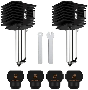 2Pack 0.2mm A1 Hotend for Bambu A1/A2L Hardened Steel Nozzle Kit Hot End Removable Nozzles, High Precision Extrusion, WearResistant, 350°C HighTemp, Includes 2PCS Silicone Socks for Bambu Lab 2Pack 0.2mm A1 Hotend for Bambu A1/A2L Hardened Steel Nozzle Kit Hot End Removable Nozzles, High Precision Extrusion, WearResistant, 350°C HighTemp, Includes 2PCS Silicone Socks for Bambu Lab