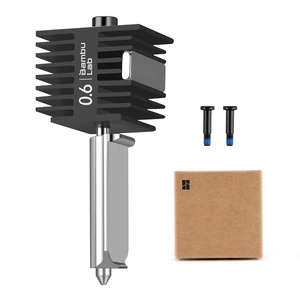 A2L,A1 Mini, A1 Hardened Steel Hotend with 0.6mm Nozzle All Metal Extruder Hot End Kit,Heating Block Replacement,Quick Swap,Durable Print Head Accessory for A2, A1 Series 3D Printer A2L,A1 Mini, A1 Hardened Steel Hotend with 0.6mm Nozzle All Metal Extruder Hot End Kit,Heating Block Replacement,Quick Swap,Durable Print Head Accessory for A2, A1 Series 3D Printer