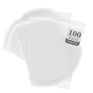 11x17 inches Clear Plastic Sleeve for Photos,Resealable Adhesive(100 Pack) Clear Bags for Pictures Art Prints Framing Mats Mattes (Bag Size: 11 3/7x 17 1/2 inches for 11x17 Mats) 11x17 inches Clear Plastic Sleeve for Photos,Resealable Adhesive(100 Pack) Clear Bags for Pictures Art Prints Framing Mats Mattes (Bag Size: 11 3/7x 17 1/2 inches for 11x17 Mats)