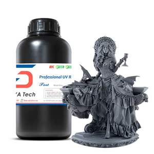 Fast ABS-Like 3D Printer Resin, Non-Brittle, Metal Grey, 1kg Easy to Print, Non-Brittle, High Precision, Rapid Photopolymer Resin, Ideal for 8K LCD/DLP 3D Printing Fast ABS-Like 3D Printer Resin, Non-Brittle, Metal Grey, 1kg Easy to Print, Non-Brittle, High Precision, Rapid Photopolymer Resin, Ideal for 8K LCD/DLP 3D Printing