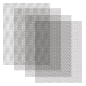 4 Pack 12x16 Inch Wire Mesh, 20 Mesh Stainless Steel Rustproof, Easy To Trim Hardware Cloth, Chicken Wire Mesh, Multi Purpose for Ventilation Cage Filtration Diy Works 4 Pack 12x16 Inch Wire Mesh, 20 Mesh Stainless Steel Rustproof, Easy To Trim Hardware Cloth, Chicken Wire Mesh, Multi Purpose for Ventilation Cage Filtration Diy Works