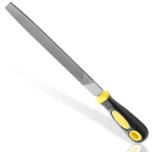 10 in Flat Hand Metal File,Durable Metal Files for Steel,Wood File High Carbon Steel Files Tools for Metal Wood and Stone Trimming, Shaping, Bastard File with Uniform Teeth & Ergonomic Handle 10 in Flat Hand Metal File,Durable Metal Files for Steel,Wood File High Carbon Steel Files Tools for Metal Wood and Stone Trimming, Shaping, Bastard File with Uniform Teeth & Ergonomic Handle