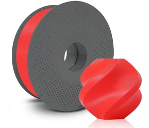 Bamboo TPU for AMS 3D Printer Filament, Multi-Color High-Speed Printing Soft Flexible Filament with RFID for Bambu Lab H2,A1,A1MINI,X1,P1 All Series AMS 1KG +/- 0.03mm (Red 53200) Bamboo TPU for AMS 3D Printer Filament, Multi-Color High-Speed Printing Soft Flexible Filament with RFID for Bambu Lab H2,A1,A1MINI,X1,P1 All Series AMS 1KG +/- 0.03mm (Red 53200)