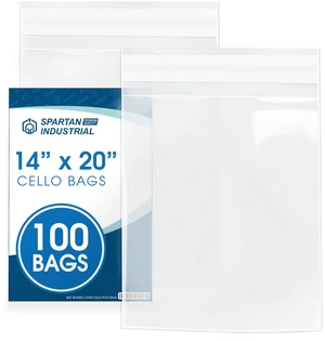 14x20 Clothing Shipping Bags, 100 Count - Clear Self-Seal Cellophane Built for Hoodies & Sweatshirts, 1.5 Mil Reinforced Sides, Peel & Seal Flap, Crystal Clear Acid-Free, for Sweaters 14x20 Clothing Shipping Bags, 100 Count - Clear Self-Seal Cellophane Built for Hoodies & Sweatshirts, 1.5 Mil Reinforced Sides, Peel & Seal Flap, Crystal Clear Acid-Free, for Sweaters