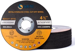 25 PCS Cut Off Wheels 4 1/2 Inch Angle Grinder Cutting Wheel 4.5 x 1/16 x 7/8 inch Cutting Wheel Die Grinder Cutting Disc Fits Angle Grinder Air Tool 25 PCS Cut Off Wheels 4 1/2 Inch Angle Grinder Cutting Wheel 4.5 x 1/16 x 7/8 inch Cutting Wheel Die Grinder Cutting Disc Fits Angle Grinder Air Tool