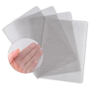 4PACK Stainless Steel Woven Wire Mesh Never Rust 11.8"X8.2" Air Vent Mesh Hard and Heat Resisting Screen, 1mm Hole 20 Mesh Easy to Cut for Rodents Filters Window DIY Projects 4PACK Stainless Steel Woven Wire Mesh Never Rust 11.8"X8.2" Air Vent Mesh Hard and Heat Resisting Screen, 1mm Hole 20 Mesh Easy to Cut for Rodents Filters Window DIY Projects