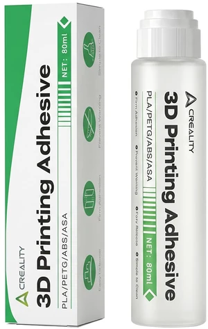 3D Printer Adhesive Glue for Bed Adhesion 80mL Large Capacity Liquid 3D Printer Glue Anti-Warping Low Odor Easy Clean Glue for PLA PETG ABS ASA Fits All FDM 3D Printer (Pack of 1) 3D Printer Adhesive Glue for Bed Adhesion 80mL Large Capacity Liquid 3D Printer Glue Anti-Warping Low Odor Easy Clean Glue for PLA PETG ABS ASA Fits All FDM 3D Printer (Pack of 1)