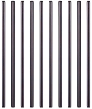 10 Pack 1/2 x 24 Inch Black Pipe Malleable Steel Nipples Fitting DIY steampunk industrial vintage style for black malleable steel threaded nipples fitting and pipes projects 10 Pack 1/2 x 24 Inch Black Pipe Malleable Steel Nipples Fitting DIY steampunk industrial vintage style for black malleable steel threaded nipples fitting and pipes projects