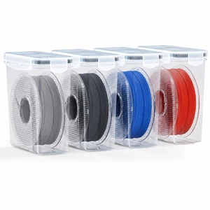 Filament Storage Box - 4 Pack Filaments Container for 3D Printing Filaments Sealing and Protection - Portale Filament Storage with Desiccant,Water-Proof and Dust-Proof 4.0L(9.03 * 8 * 3) Filament Storage Box - 4 Pack Filaments Container for 3D Printing Filaments Sealing and Protection - Portale Filament Storage with Desiccant,Water-Proof and Dust-Proof 4.0L(9.03 * 8 * 3)