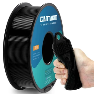 TPU Filament 1.75mm Flexible Soft 3D Printer Consumables Black,95A 1kg Spool (2.2 lbs.), Dimensional Accuracy +/- 0.05 mm TPU Filament 1.75mm Flexible Soft 3D Printer Consumables Black,95A 1kg Spool (2.2 lbs.), Dimensional Accuracy +/- 0.05 mm