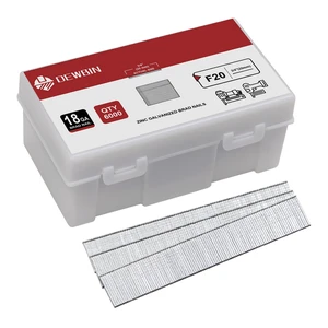 18 Gauge Brad Nails, 6000 Counts 3/4-inch 18 GA Brad Nails, Galvanized Nails for Nail Gun, Finishing Nail Gun Nails for Pneumatic, Electric Brad Nailer Gun 18 Gauge Brad Nails, 6000 Counts 3/4-inch 18 GA Brad Nails, Galvanized Nails for Nail Gun, Finishing Nail Gun Nails for Pneumatic, Electric Brad Nailer Gun