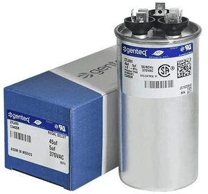 c3455r GE Round Capacitor 45 5 uf MFD, 97F9895, Z97F995, 97F9895BZ3, 27L880, 370V c3455r GE Round Capacitor 45 5 uf MFD, 97F9895, Z97F995, 97F9895BZ3, 27L880, 370V