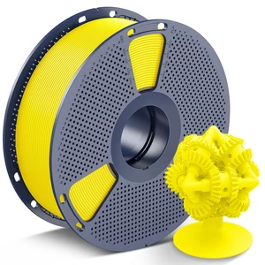 ASA Filament 1.75mm, UV/Rain/Heat Resistant Tough 3D Printer Filament, Great for Printing Outdoor Functional Mechanical Parts, 1kg Spool (2.2lbs), Yellow ASA Filament 1.75mm, UV/Rain/Heat Resistant Tough 3D Printer Filament, Great for Printing Outdoor Functional Mechanical Parts, 1kg Spool (2.2lbs), Yellow