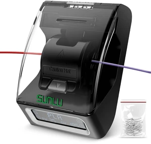 SUNLU Filament Connector, Filament Splicer with 200Pcs PTFE Sleeve for 3D Printer Filament 1.75mm, Fast Heating Up to 240°C, Compatible with PLA PETG TPU ABS PA Nylon SUNLU Filament Connector, Filament Splicer with 200Pcs PTFE Sleeve for 3D Printer Filament 1.75mm, Fast Heating Up to 240°C, Compatible with PLA PETG TPU ABS PA Nylon