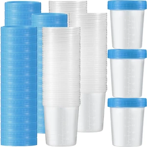 100 Pcs Urine Cups 4oz Disposable Specimen Container,Blue Pee Cups for Testing, Leak Proof Screw on Lids for Safe Urinalysis Pee Stool Sample Collection Analysis 100 Pcs Urine Cups 4oz Disposable Specimen Container,Blue Pee Cups for Testing, Leak Proof Screw on Lids for Safe Urinalysis Pee Stool Sample Collection Analysis
