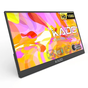 Portable Monitor 15.6-Inch FHD 1920x1080 USB-C HDMI IPS Display 45W Reverse Charging, Gaming Monitor Built-in Speakers, Second Display Kickstand for Laptop PC Phone Mac Xbox PS4/PS5 Switch Portable Monitor 15.6-Inch FHD 1920x1080 USB-C HDMI IPS Display 45W Reverse Charging, Gaming Monitor Built-in Speakers, Second Display Kickstand for Laptop PC Phone Mac Xbox PS4/PS5 Switch