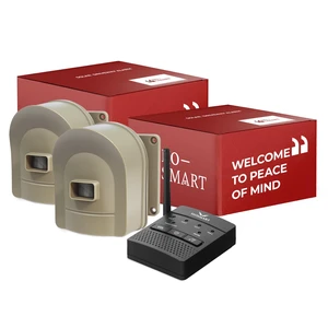 1/2 Mile Driveway Alarm Wireless Outdoor Motion Sensor System Driveway Sensor Alert System Weatherproof Security Sensor & Detector Protect Outdoor/Indoor Property 1/2 Mile Driveway Alarm Wireless Outdoor Motion Sensor System Driveway Sensor Alert System Weatherproof Security Sensor & Detector Protect Outdoor/Indoor Property