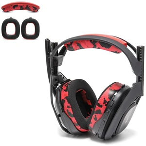 Mod Kit A50 - Earpads & Headband for Astro A50 Gen 4/5 / A50x Made by Wicked Cushions Cooling Gel Earpads and Matching Headband that offer Enhanced Comfort & Durability Red Camo Mod Kit A50 - Earpads & Headband for Astro A50 Gen 4/5 / A50x Made by Wicked Cushions Cooling Gel Earpads and Matching Headband that offer Enhanced Comfort & Durability Red Camo