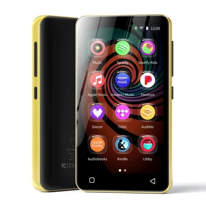 G3 MP3 Player with Bluetooth and WiFi, 160G Player with Spotify Music Player with Pandora 4" Touch Screen, Parental Controls for Kids, Android MP4 MP3 with Audible,Spotify Kids (Gold+Black) G3 MP3 Player with Bluetooth and WiFi, 160G Player with Spotify Music Player with Pandora 4" Touch Screen, Parental Controls for Kids, Android MP4 MP3 with Audible,Spotify Kids (Gold+Black)