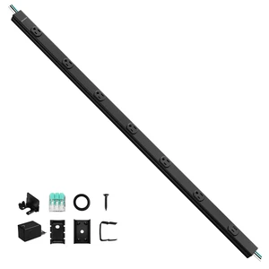 36 in Hardwired Under Cabinet Power Strip, 6 TR Outlets USB-A & USB-C, Customizable Length, Seamless Under Cabinet Outlet for Kitchen & Workbench, ETL Listed, Black 36 in Hardwired Under Cabinet Power Strip, 6 TR Outlets USB-A & USB-C, Customizable Length, Seamless Under Cabinet Outlet for Kitchen & Workbench, ETL Listed, Black
