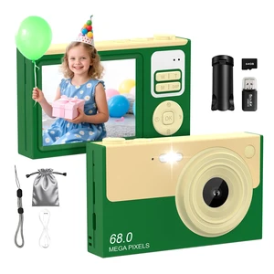 Digital Camera for Kids & Beginners 64GB SD Point and Shoot Digital Cameras Compact pink digital camera & vlogging camera for kids. Durable drop-resistant design with tripod & 16X zoom for travel Digital Camera for Kids & Beginners 64GB SD Point and Shoot Digital Cameras Compact pink digital camera & vlogging camera for kids. Durable drop-resistant design with tripod & 16X zoom for travel