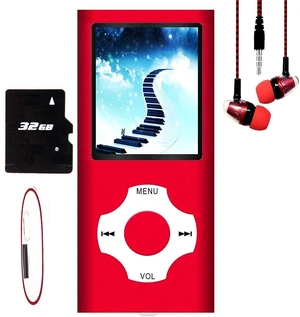 MP3 Player, Hotechs MP3 Music Player with 32GB Memory SD Card Slim Classic Digital LCD 1.82'' Screen Mini USB Port with FM Radio, Voice Record MP3 Player, Hotechs MP3 Music Player with 32GB Memory SD Card Slim Classic Digital LCD 1.82'' Screen Mini USB Port with FM Radio, Voice Record