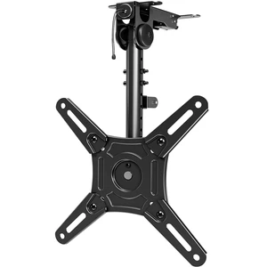 Flip Down Ceiling TV Mount for Most 13-40" TVs, Full Motion TV Bracket with Height Adjustment, 360° Swivel & Rotate, Fits Flat & Slanted Ceilings, Max VESA 200x200mm Holds up to 22 lbs Flip Down Ceiling TV Mount for Most 13-40" TVs, Full Motion TV Bracket with Height Adjustment, 360° Swivel & Rotate, Fits Flat & Slanted Ceilings, Max VESA 200x200mm Holds up to 22 lbs