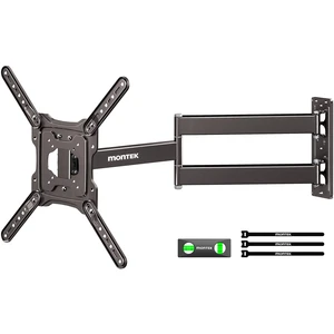 Outdoor 29 Inch Long Arm TV Wall Mount for 23-65 Inch TV, & Indoor Long Arm Weatherproof Bracket, 96H Salt Spray Tested, Stainless Steel Screws, Swivel Tilt Leveling, Max VESA 400x400mm,77 lbs Outdoor 29 Inch Long Arm TV Wall Mount for 23-65 Inch TV, & Indoor Long Arm Weatherproof Bracket, 96H Salt Spray Tested, Stainless Steel Screws, Swivel Tilt Leveling, Max VESA 400x400mm,77 lbs