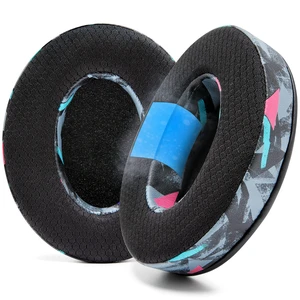 Freeze - Cooling Gel Earpads for ATH M50X / SteelSeries Arctis/HyperX Made by Wicked Cushions Fits SteelSeries Arctis, ATH M50X, Turtle Beach Stealth & More. Cooler for Longer 90's Black Freeze - Cooling Gel Earpads for ATH M50X / SteelSeries Arctis/HyperX Made by Wicked Cushions Fits SteelSeries Arctis, ATH M50X, Turtle Beach Stealth & More. Cooler for Longer 90's Black