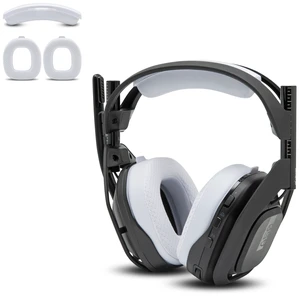 Mod Kit A50 - Earpads & Headband for Astro A50 Gen 4/5 / A50x Made by Wicked Cushions Cooling Gel Earpads and Matching Headband that offer Enhanced Comfort & Durability White Mod Kit A50 - Earpads & Headband for Astro A50 Gen 4/5 / A50x Made by Wicked Cushions Cooling Gel Earpads and Matching Headband that offer Enhanced Comfort & Durability White