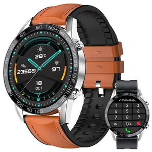 Men Smart Watch for Android iOS, Bluetooth Calls Voice Chat with Heart Rate/Sleep Monitor Fitness Tracker, 1.3" Full Touch Screen IP67 Waterproof Stainless Steel Activity Tracker for Men Men Smart Watch for Android iOS, Bluetooth Calls Voice Chat with Heart Rate/Sleep Monitor Fitness Tracker, 1.3" Full Touch Screen IP67 Waterproof Stainless Steel Activity Tracker for Men