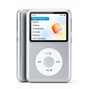 64GB Mp3 Player with Bluetooth, Lossless DSD DAC FLAC Support, Y2 Classic Dedicated Music Player with Playlists and FM Radio, Nostalgia Design, Supports up to 2TB Silver 64GB Mp3 Player with Bluetooth, Lossless DSD DAC FLAC Support, Y2 Classic Dedicated Music Player with Playlists and FM Radio, Nostalgia Design, Supports up to 2TB Silver